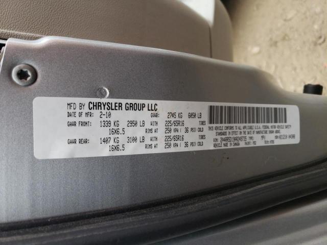 Photo 10 from auction – 2010 CHRYSLER TOWN & COU with VIN 2A4RR5D19AR249735