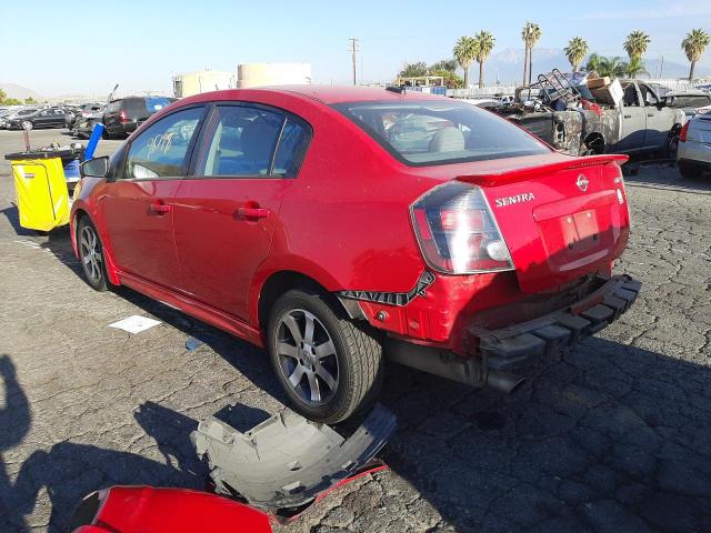 Photo 3 from auction – 2012 NISSAN SENTRA 2.0 with VIN 3N1AB6AP4CL750962