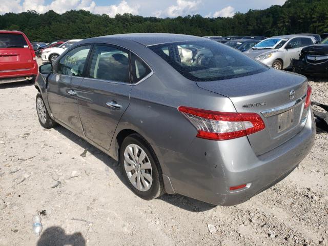 Photo 3 from auction – 2014 NISSAN SENTRA S with VIN 3N1AB7AP6EL615863