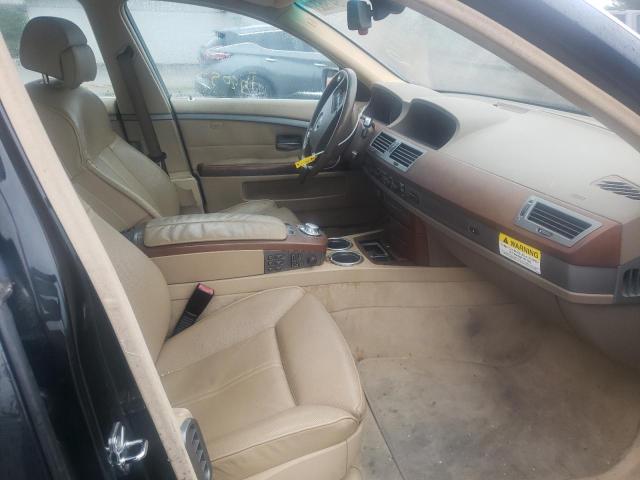 Photo 5 from auction – 2003 BMW 745 LI with VIN WBAGN63423DR19574