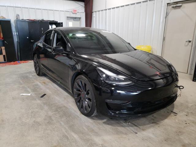 TESLA MODEL 3 2021 with VIN 5YJ3E1EC3MF913611 - Photo from auction