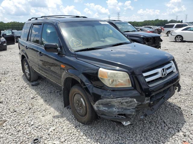 HONDA PILOT EX 2006 with VIN 5FNYF28526B013663 - Photo from auction