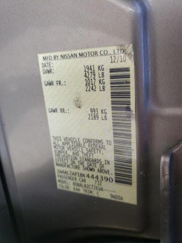 Photo 10 from auction – 2011 NISSAN ALTIMA BAS with VIN 1N4AL2AP1BN444390
