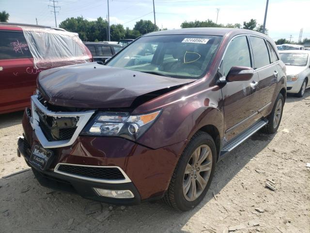 Photo 2 from auction – 2012 ACURA MDX ADVANC with VIN 2HNYD2H83CH547416