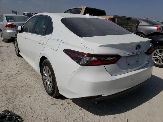 Photo 3 from auction – 2022 TOYOTA CAMRY LE with VIN 4T1C31AK5NU575779