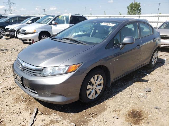 Photo 2 from auction – 2012 HONDA CIVIC LX with VIN 19XFB2F56CE054370