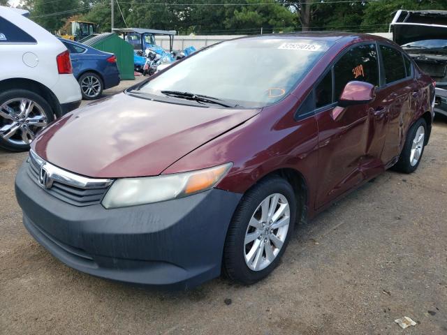 Photo 2 from auction – 2012 HONDA CIVIC EXL with VIN 2HGFB2F94CH506292