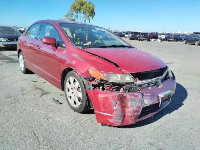 HONDA CIVIC LX 2008 with VIN 2HGFA16508H523172 - Photo from auction
