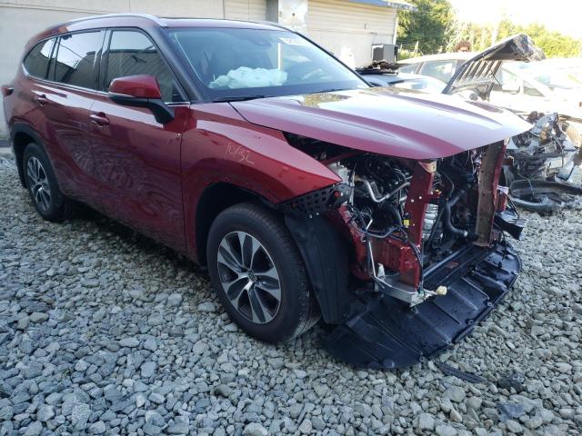 Photo 1 from auction – 2022 TOYOTA HIGHLANDER with VIN 5TDHZRBH8NS574351