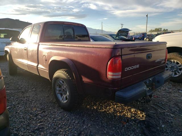 Photo 3 from auction – 2003 DODGE DAKOTA SXT with VIN 1D7HL12X83S275625