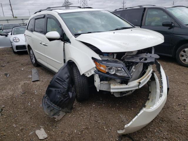 HONDA ODYSSEY EX 2015 with VIN 5FNRL5H6XFB110567 - Photo from auction
