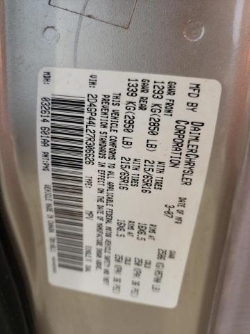 Photo 10 from auction – 2007 DODGE GRAND CARA with VIN 2D4GP44L27R306626