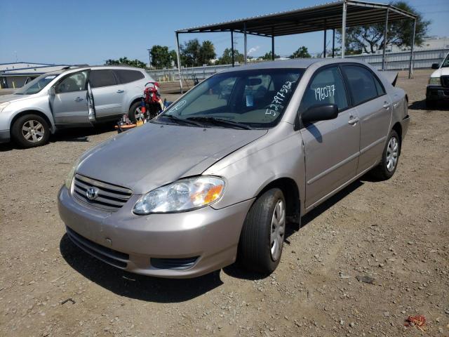 Photo 2 from auction – 2003 TOYOTA COROLLA with VIN 2T1BR32E43C003602