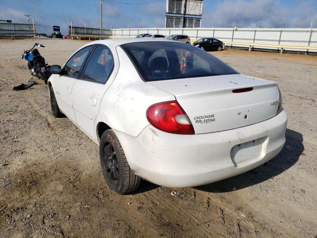 Photo 3 from auction – 2000 DODGE NEON with VIN 1B3ES46C5YD769611