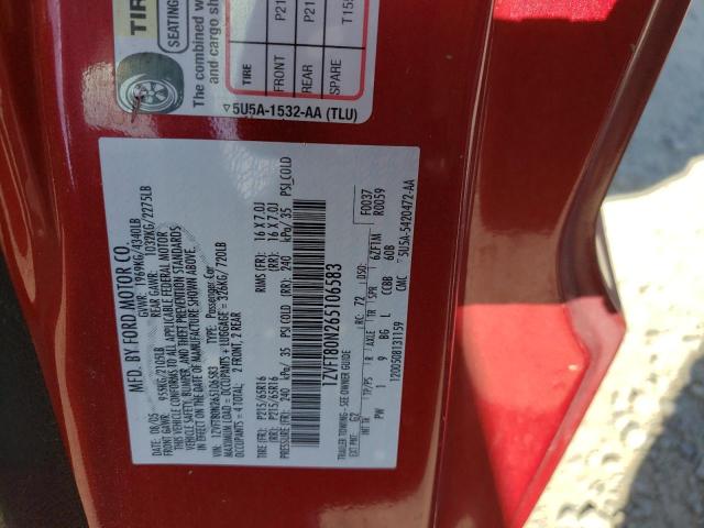 Photo 10 from auction – 2006 FORD MUSTANG with VIN 1ZVFT80N265106583