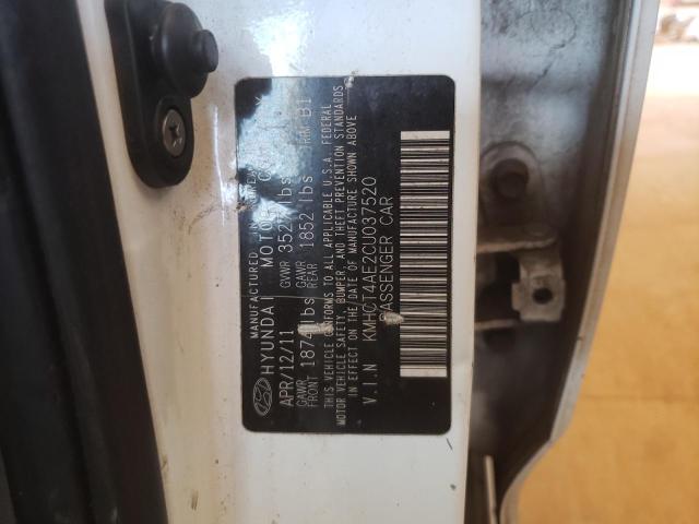 Photo 10 from auction – 2012 HYUNDAI ACCENT GLS with VIN KMHCT4AE2CU037520