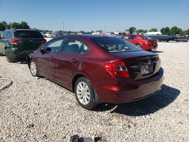 Photo 3 from auction – 2012 HONDA CIVIC EXL with VIN 19XFB2F92CE048858