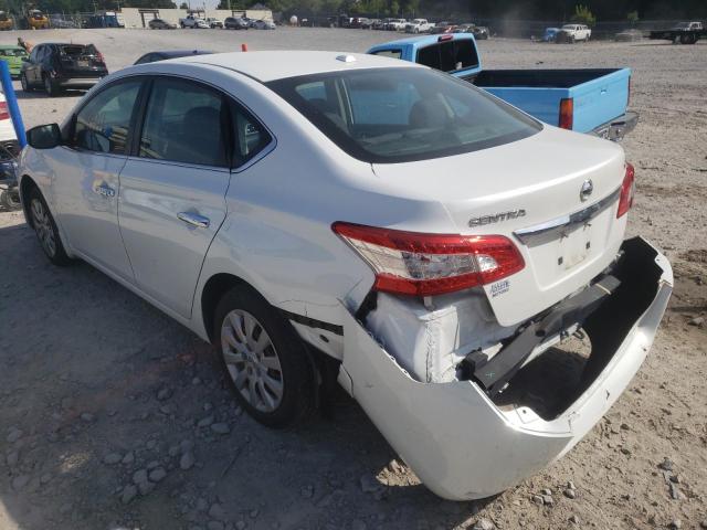 Photo 3 from auction – 2015 NISSAN SENTRA S with VIN 3N1AB7AP3FY335029