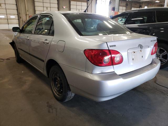 Photo 3 from auction – 2005 TOYOTA COROLLA CE with VIN 1NXBR32E35Z384599