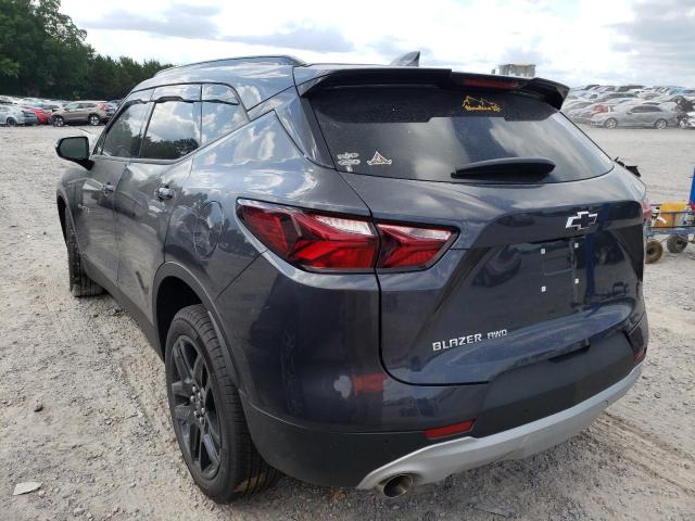 Photo 3 from auction – 2022 CHEVROLET BLAZER 2LT with VIN 3GNKBHR47NS170385