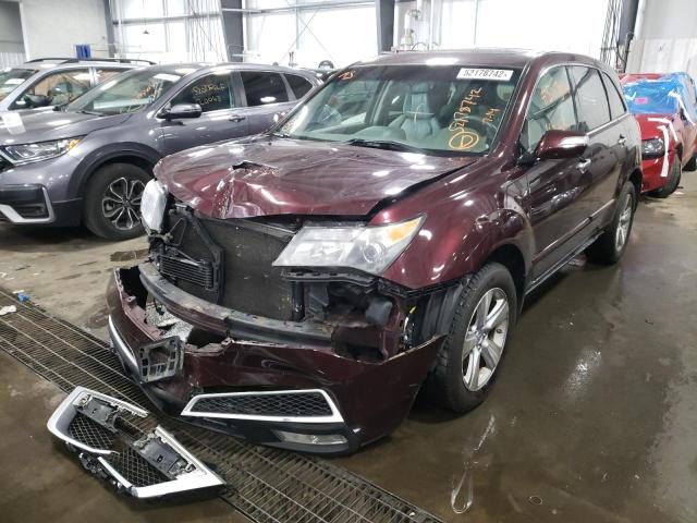 Photo 2 from auction – 2011 ACURA MDX TECHNO with VIN 2HNYD2H60BH516315