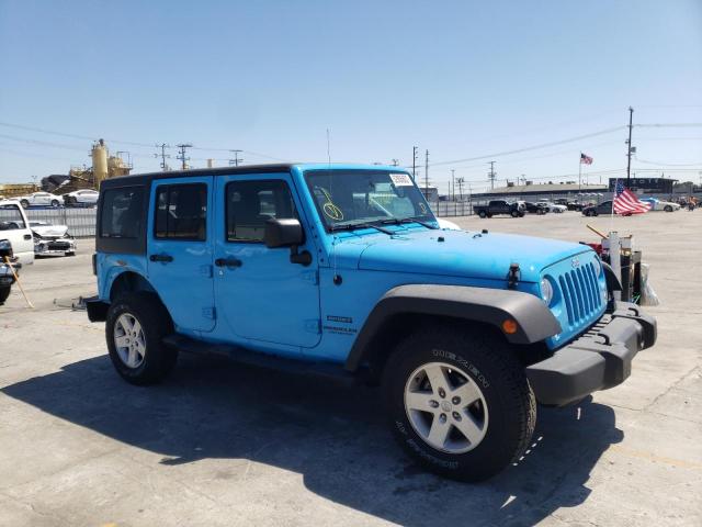 JEEP WRANGLER U 2017 with VIN 1C4BJWDG6HL645956 - Photo from auction