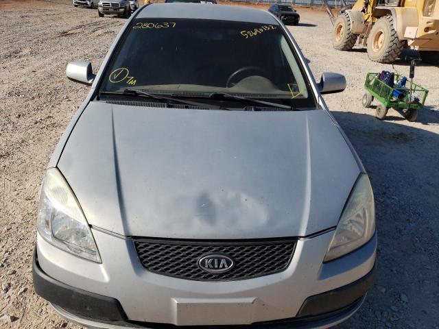 Photo 7 from auction – 2007 KIA RIO BASE with VIN KNADE123276280637