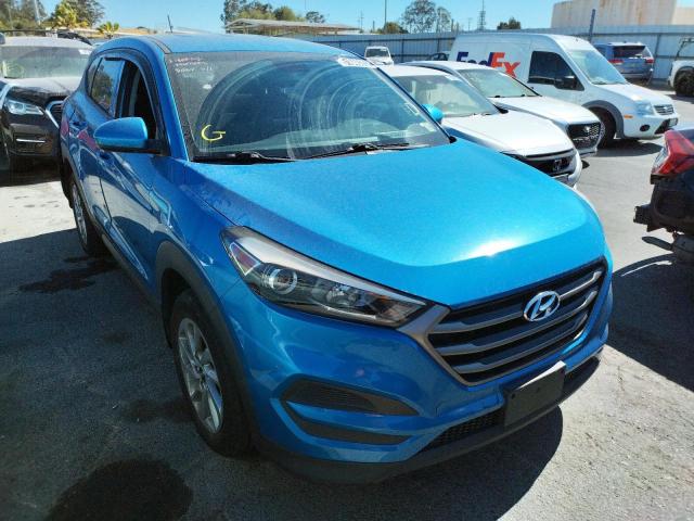 HYUNDAI TUCSON SE 2016 with VIN KM8J23A44GU203327 - Photo from auction