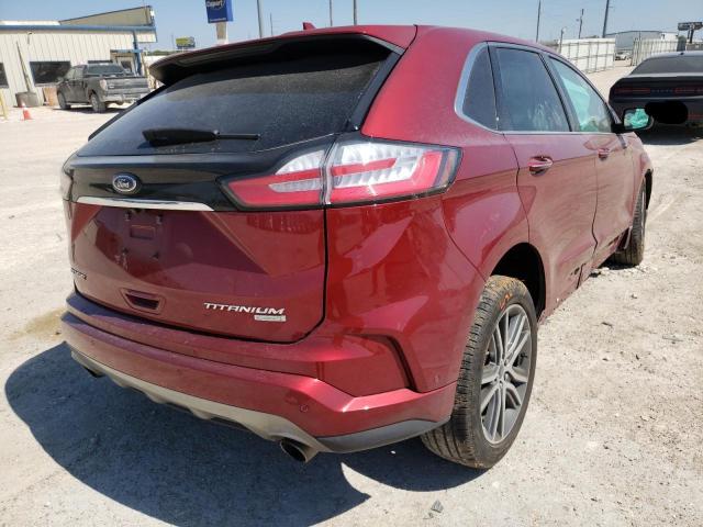 Photo 4 from auction – 2019 FORD EDGE TITAN with VIN 2FMPK3K91KBB46300