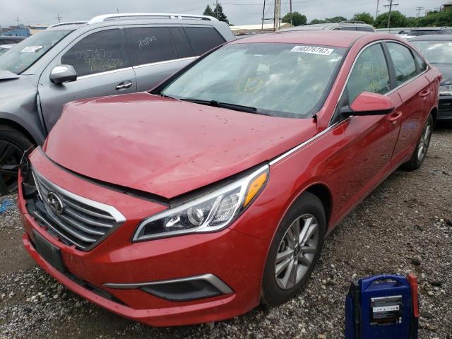 Photo 2 from auction – 2017 HYUNDAI SONATA SE with VIN 5NPE24AF9HH554324