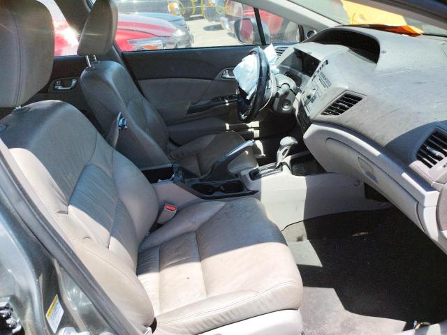 Photo 5 from auction – 2012 HONDA CIVIC HYBR with VIN JHMFB4F37CS010237