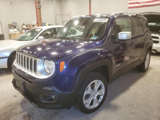 Photo 2 from auction – 2016 JEEP RENEGADE L with VIN ZACCJBDT3GPD25532