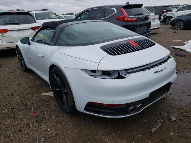 Photo 3 from auction – 2022 PORSCHE 911 TARGA with VIN WP0BB2A98NS231364