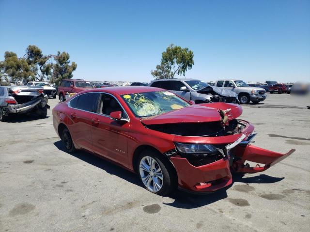 CHEVROLET IMPALA LT 2015 with VIN 2G1125S38F9102771 - Photo from auction