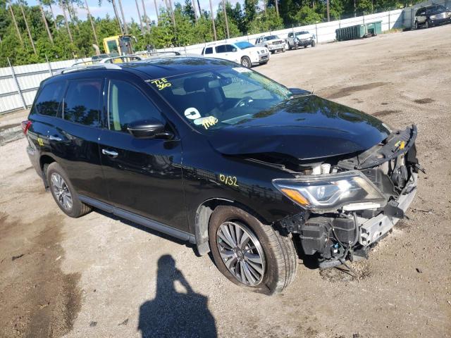 NISSAN PATHFINDER 2018 with VIN 5N1DR2MM2JC677157 - Photo from auction