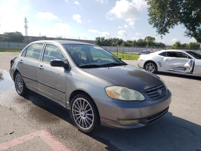 TOYOTA COROLLA 2003 with VIN 1NXBR32E13Z042937 - Photo from auction