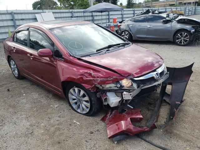 HONDA CIVIC EX 2010 with VIN 19XFA1F8XAE009498 - Photo from auction