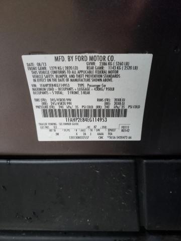 Photo 10 from auction – 2014 FORD TAURUS SEL with VIN 1FAHP2E84EG114953