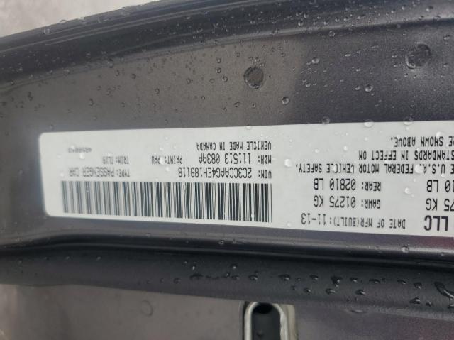 Photo 10 from auction – 2014 CHRYSLER 300 with VIN 2C3CCAAG4EH189118
