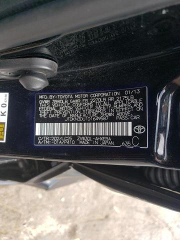Photo 10 from auction – 2013 TOYOTA PRIUS with VIN JTDKN3DU1D1649587
