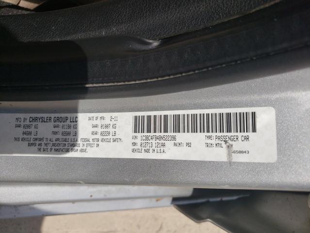 Photo 10 from auction – 2011 CHRYSLER 200 LX with VIN 1C3BC4FB4BN522396
