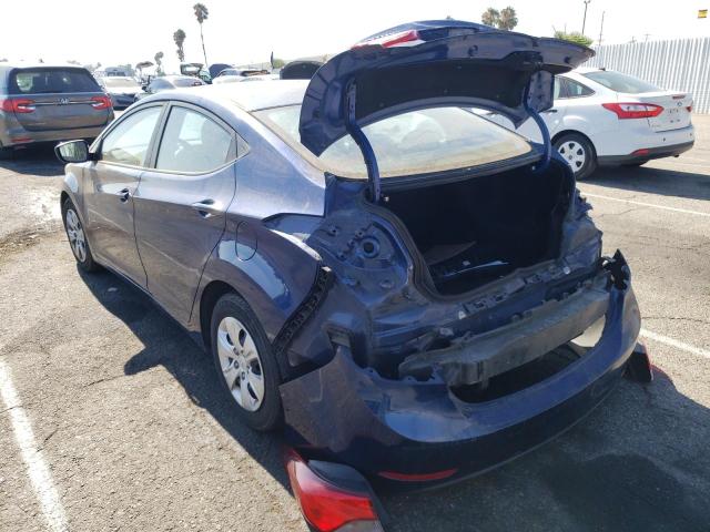 Photo 3 from auction – 2016 HYUNDAI ELANTRA SE with VIN 5NPDH4AEXGH717269