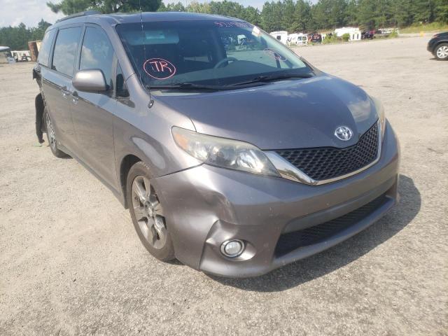 TOYOTA SIENNA SPO 2011 with VIN 5TDXK3DC1BS038934 - Photo from auction
