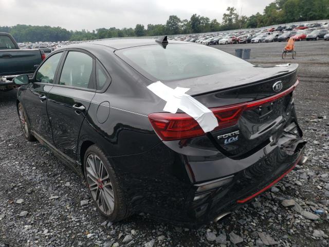 Photo 3 from auction – 2021 KIA FORTE GT with VIN 3KPF44AC2ME396556