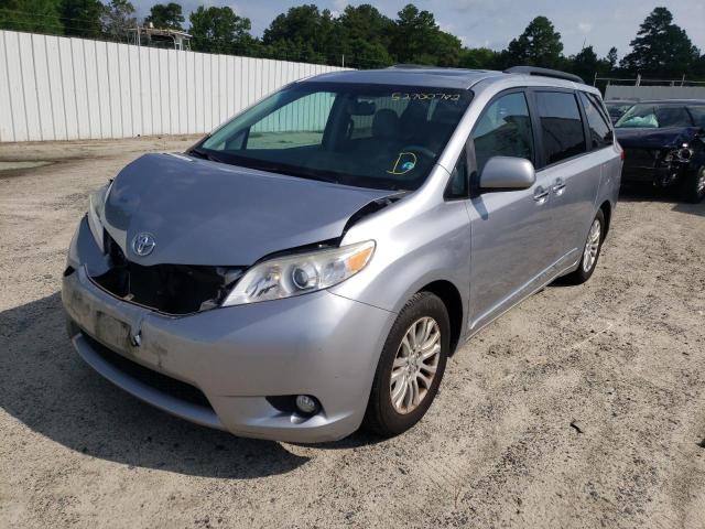 Photo 2 from auction – 2012 TOYOTA SIENNA XLE with VIN 5TDYK3DC3CS224870