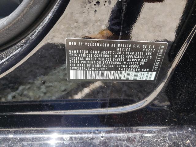 Photo 10 from auction – 2018 VOLKSWAGEN JETTA S with VIN 3VW2B7AJXJM237397