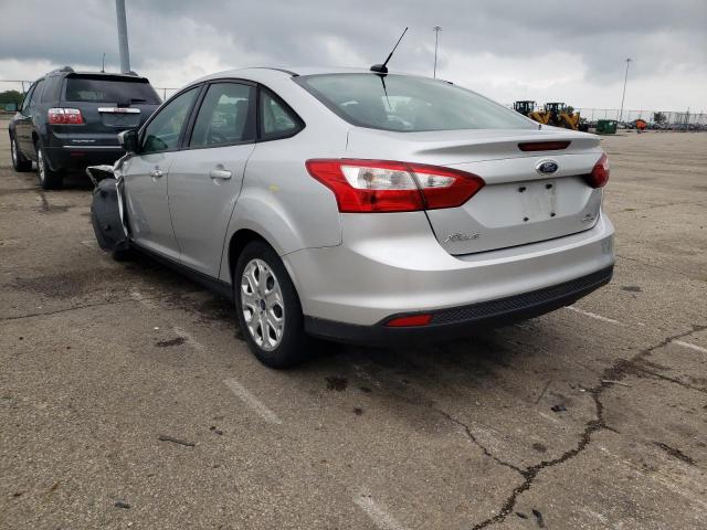 Photo 3 from auction – 2012 FORD FOCUS SE with VIN 1FAHP3F27CL408948