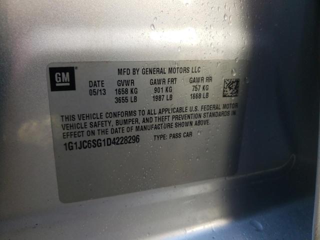 صورة رقم 10 من المزاد - 2013 CHEVROLET SONIC LT مع VIN 1G1JC6SG1D4228296