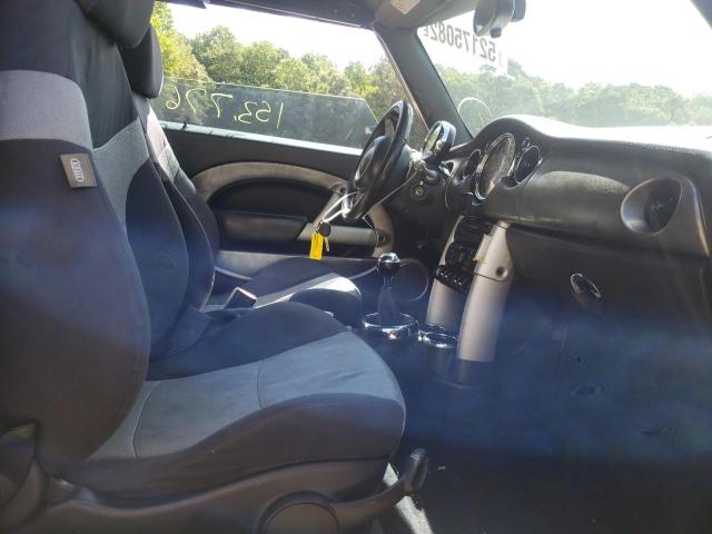 Photo 5 from auction – 2005 MINI COOPER S with VIN WMWRH334X5TF82422