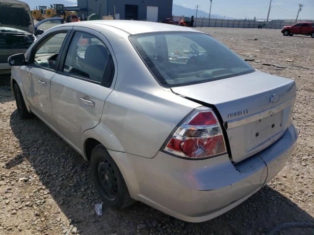 Photo 3 from auction – 2009 CHEVROLET AVEO LS with VIN KL1TD56E09B600687